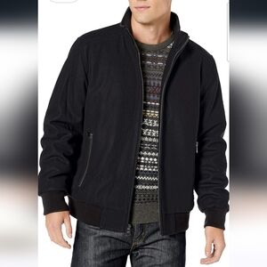 Calvin Klein Men's Wool Bomber Jacket